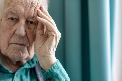 Portrait of an old man