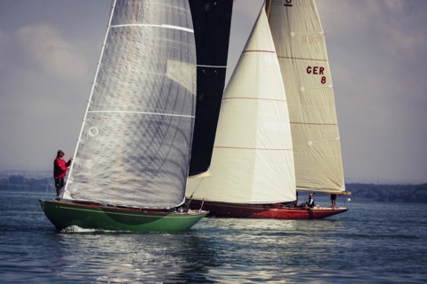 Sailing on Lake Constance