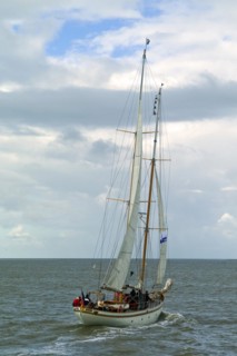 The classic yacht Ella