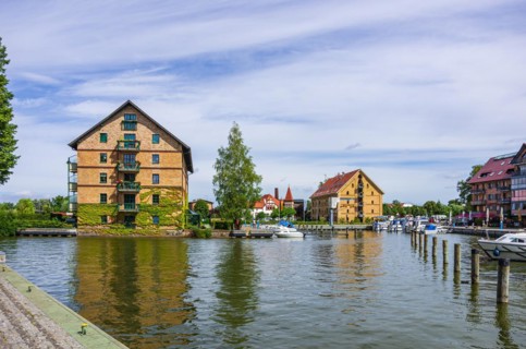 Residential storage at the port and city harbour of Neustrelitz