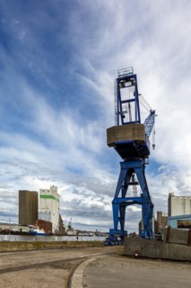 Harbour area at the outer harbour