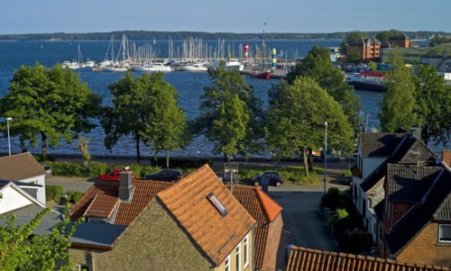 View of the marina from the Borby district