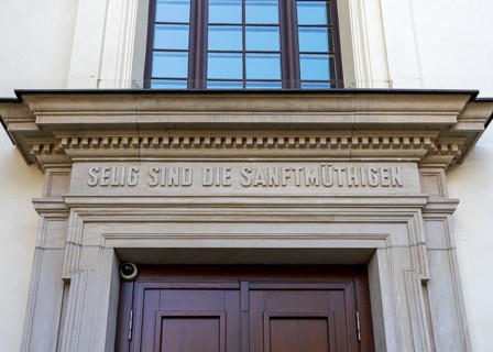 Side entrances at the German Cathedral