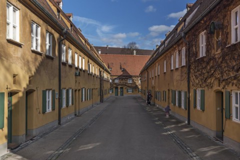 residential houses in the Jakob Fugger Settlement