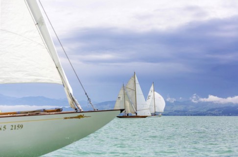 Sailing on Lake Constance