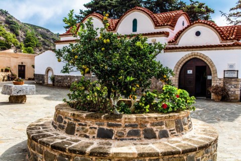 Moni Skiadi Monastery near Mesanagros