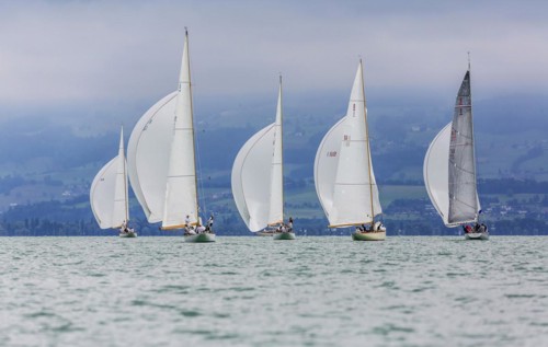 Sailing on Lake Constance