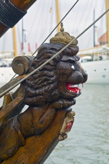 Figurehead of a Russian sailor
