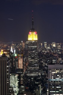 Ansichten des Empire State Building und anderer Wolkenkratzer