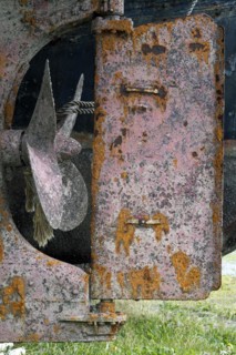 Propeller and rudder of a cowl