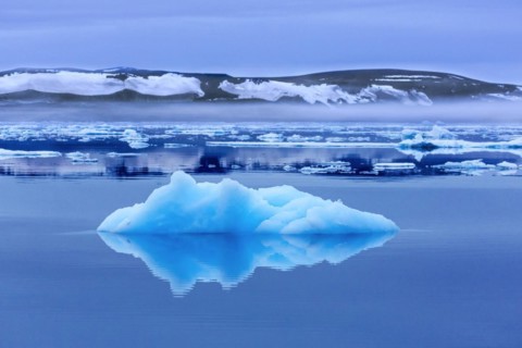 Ice floe in the Hinlopenstretet