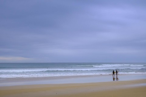 Wide beach