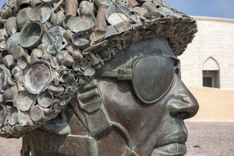Soldier statue