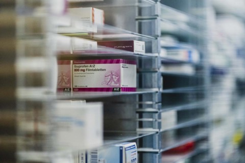 Compartments with medicines