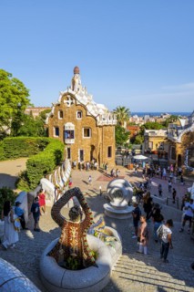 City view of Barcelona