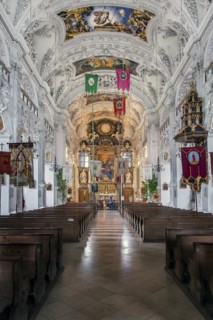 Benediktbeuern Monastery at Corpus Christi