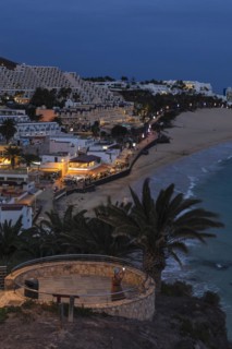 Morro Jable with Playa del Matorral