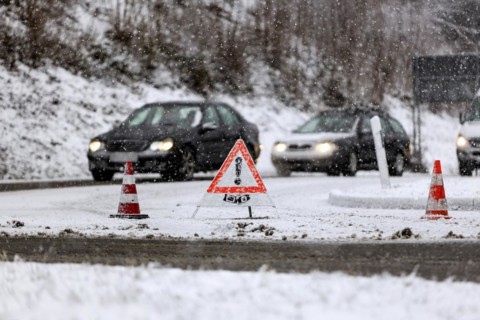 Winter traffic conditions
