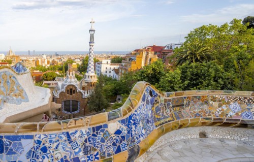 City view of Barcelona