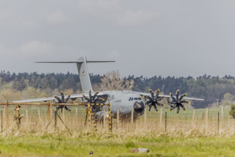 A Bundeswehr Airbus A400M