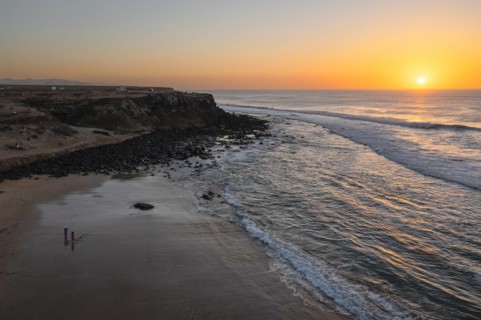Sunset at Playa del Castillo