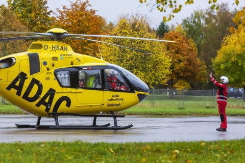 Rescue helicopter