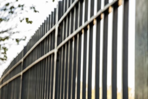 Iron fence