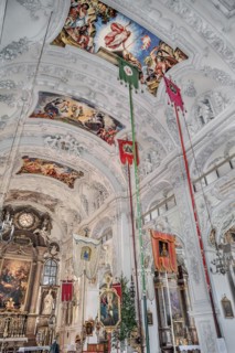 Benediktbeuern Monastery at Corpus Christi