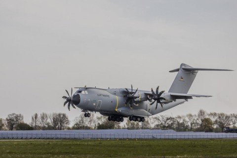 A Bundeswehr Airbus A400M
