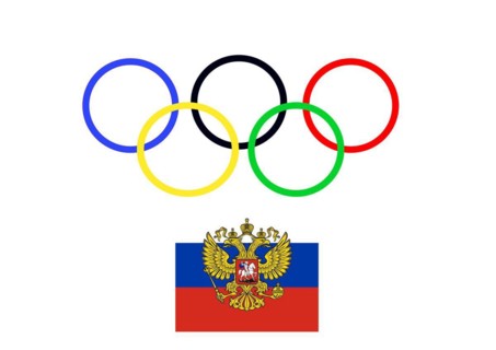 Symbolic of the participation of Russian athletes in the Olympics