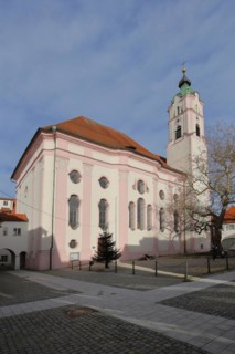 Bright Rococo Church of Our Lady