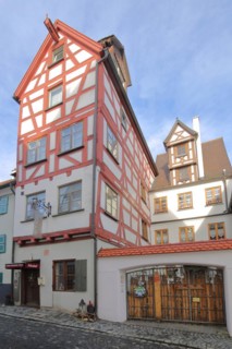 Historic half-timbered house Schmales Haus Hotel