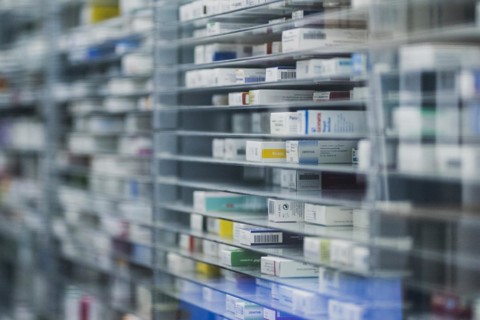 Compartments with medicines