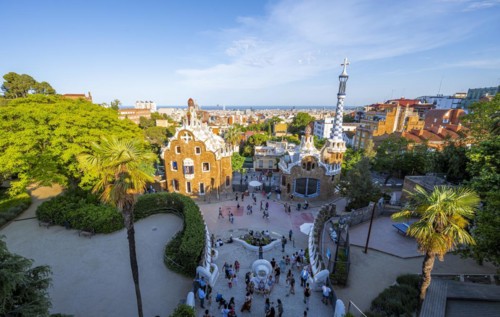 City view of Barcelona