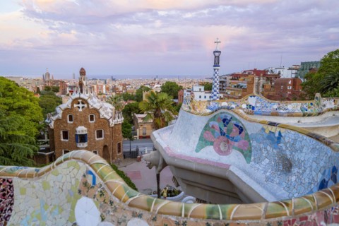 City view of Barcelona