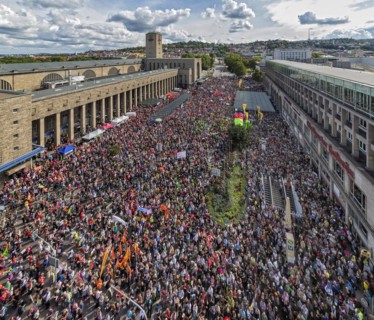 Large demonstration against TTIP and CETA