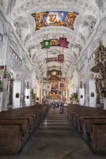 Benediktbeuern Monastery at Corpus Christi