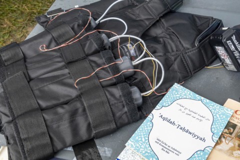 Explosive belt