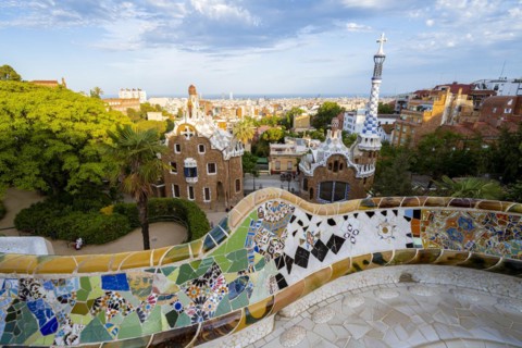City view of Barcelona