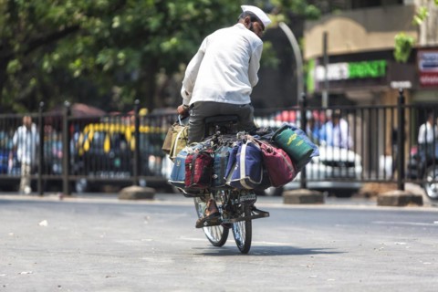 Around 5000 dabbawalas bring office workers their daily lunch with great delivery accuracy. The food