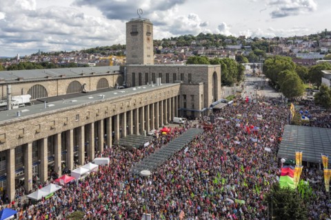 Large demonstration against TTIP and CETA