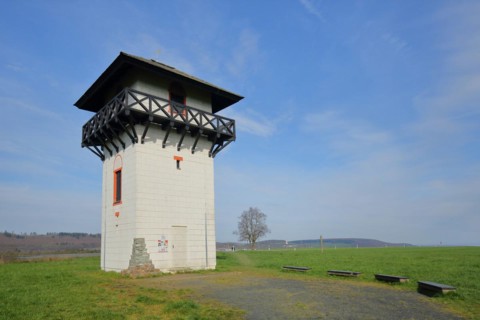Reconstruction from 2002 of the Roman Tower
