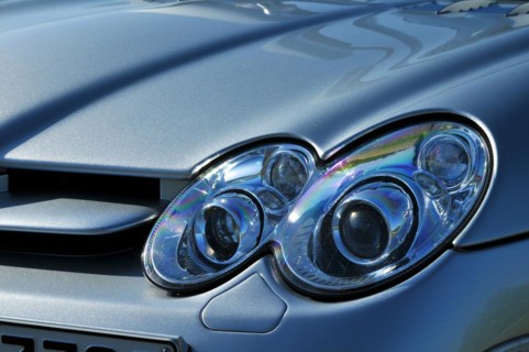 Super sports car headlights