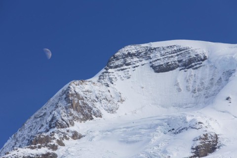 Mount Athabasca in the Columbia Icefield of Jasper National Park