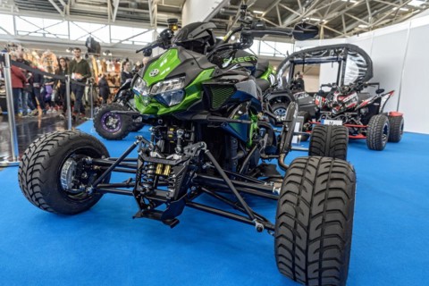 Quad 2x4 Motorcycle Exeet 1000 ZH-2 Black-Bull