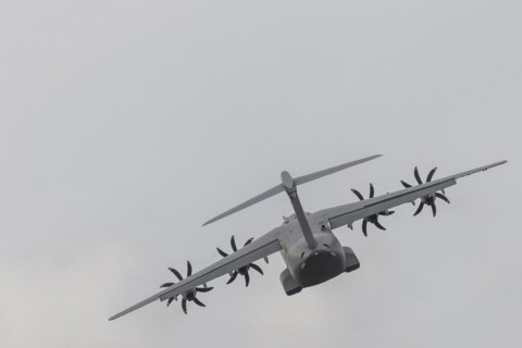 The Bundeswehr Airbus A400M aircraft