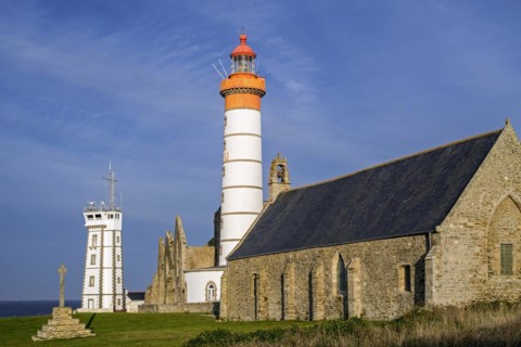 The Pointe Saint Mathieu with its signal station