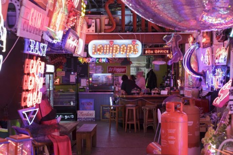 Bar at Gods Own Junkyard