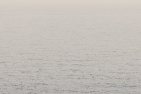 The sea on the coast of Beirut