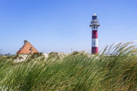 Lighthouse and lighthouse keeper